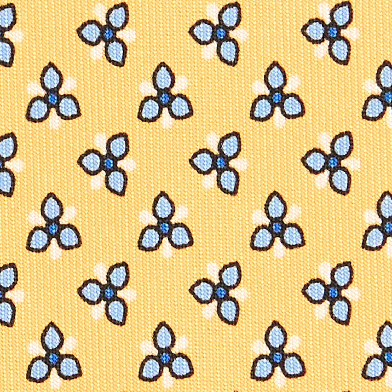 YELLOW CLASSIC SILK TIE - Image 5