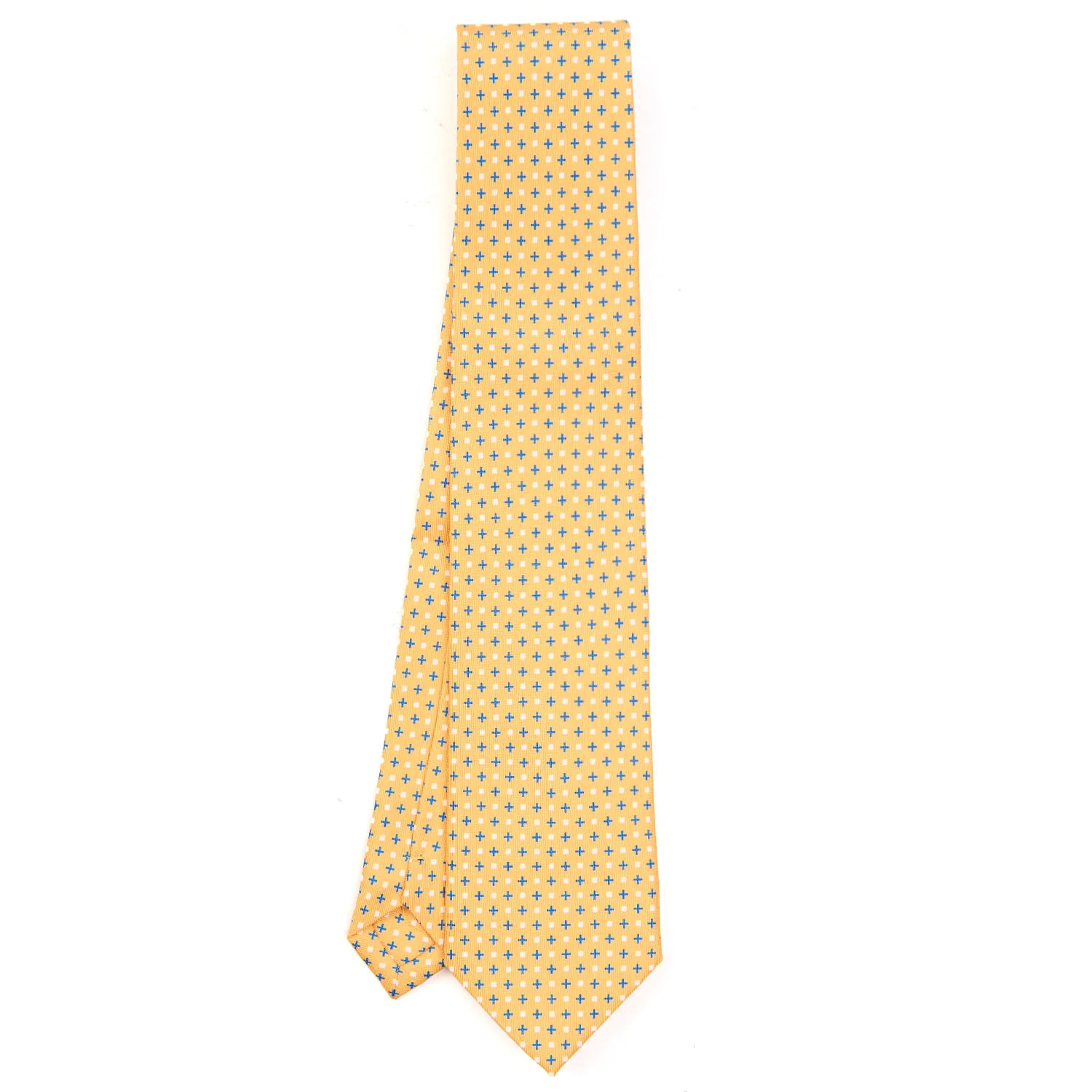 YELLOW EXTRA LONG SARTORIAL SILK TIE - Image 2