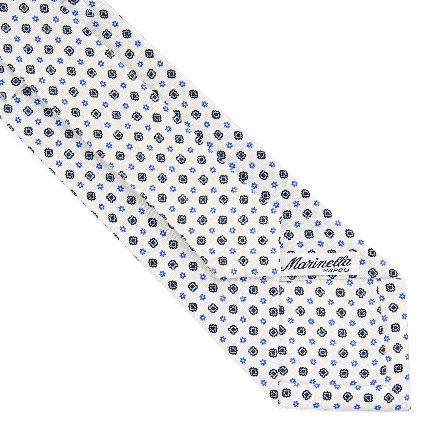 WHITE SARTORIAL CLASSIC SILK TIE - Image 4