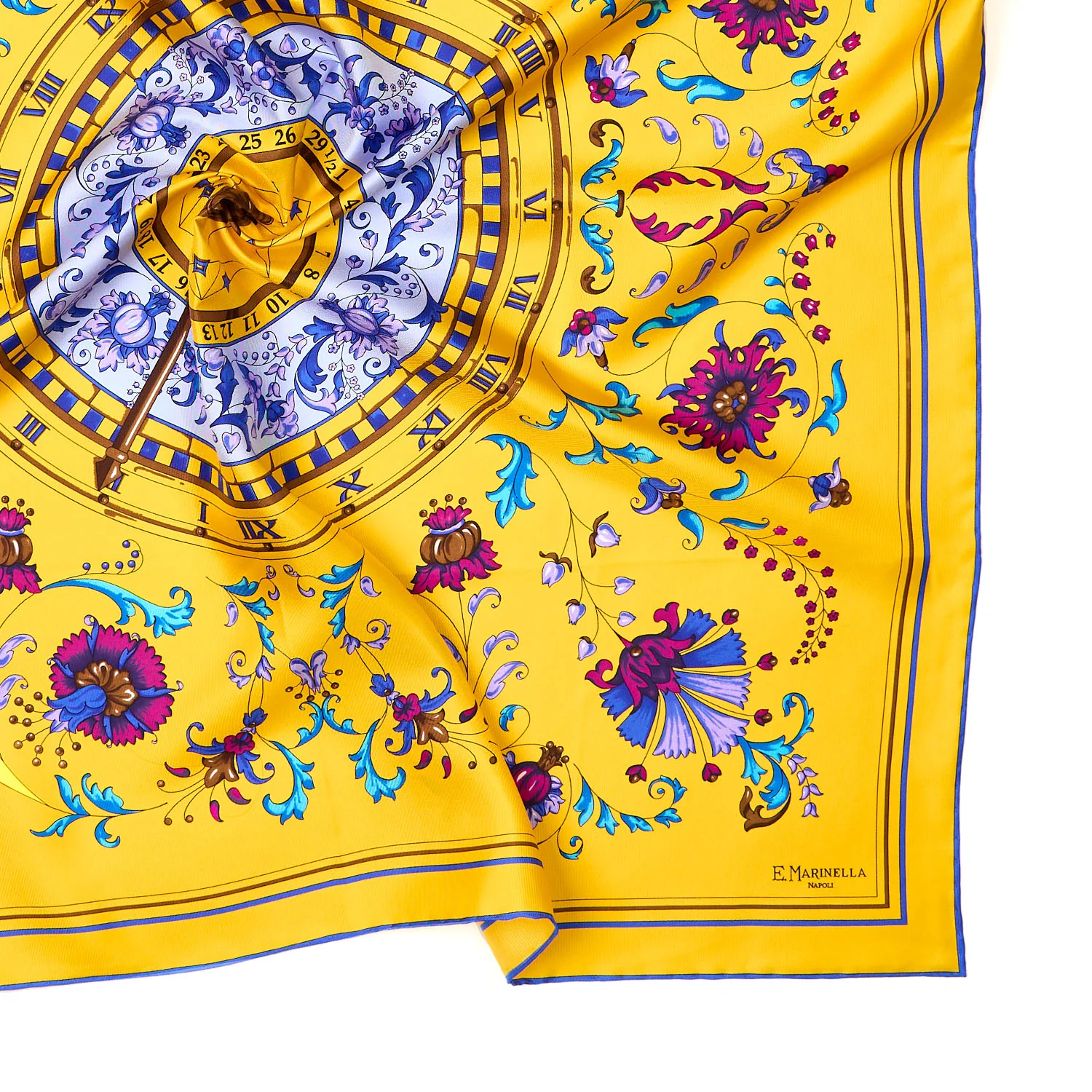 YELLOW SILK SCARF 90 - Image 3