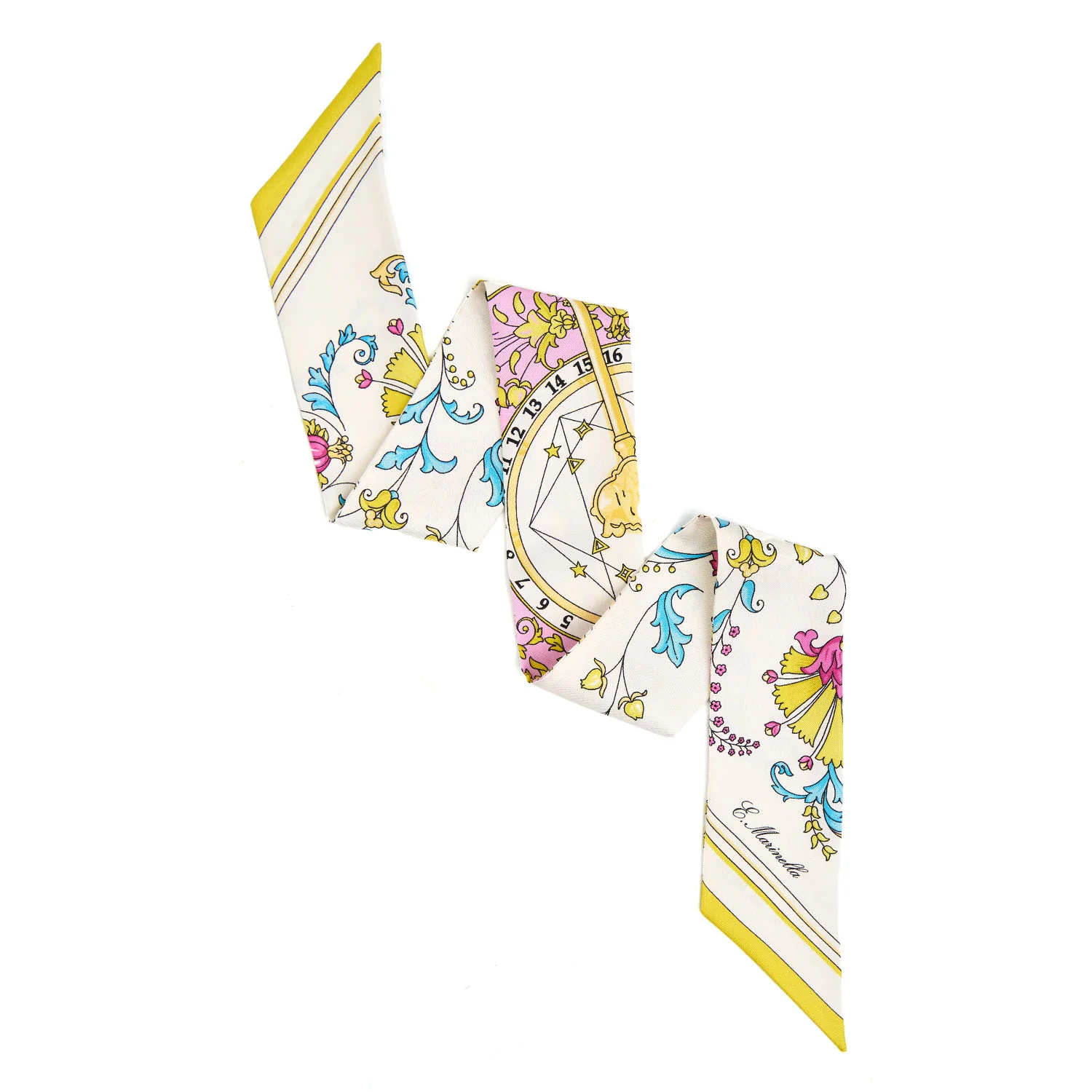 YELLOW SILK TWILLY - Image 2